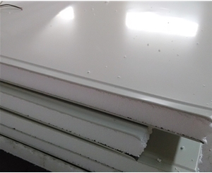 镇江净化彩钢板50厚1150型EPS净化板公口细节